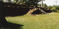 Remains of Spanish wall