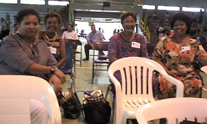 Senator Sandra and the Palau Delegation